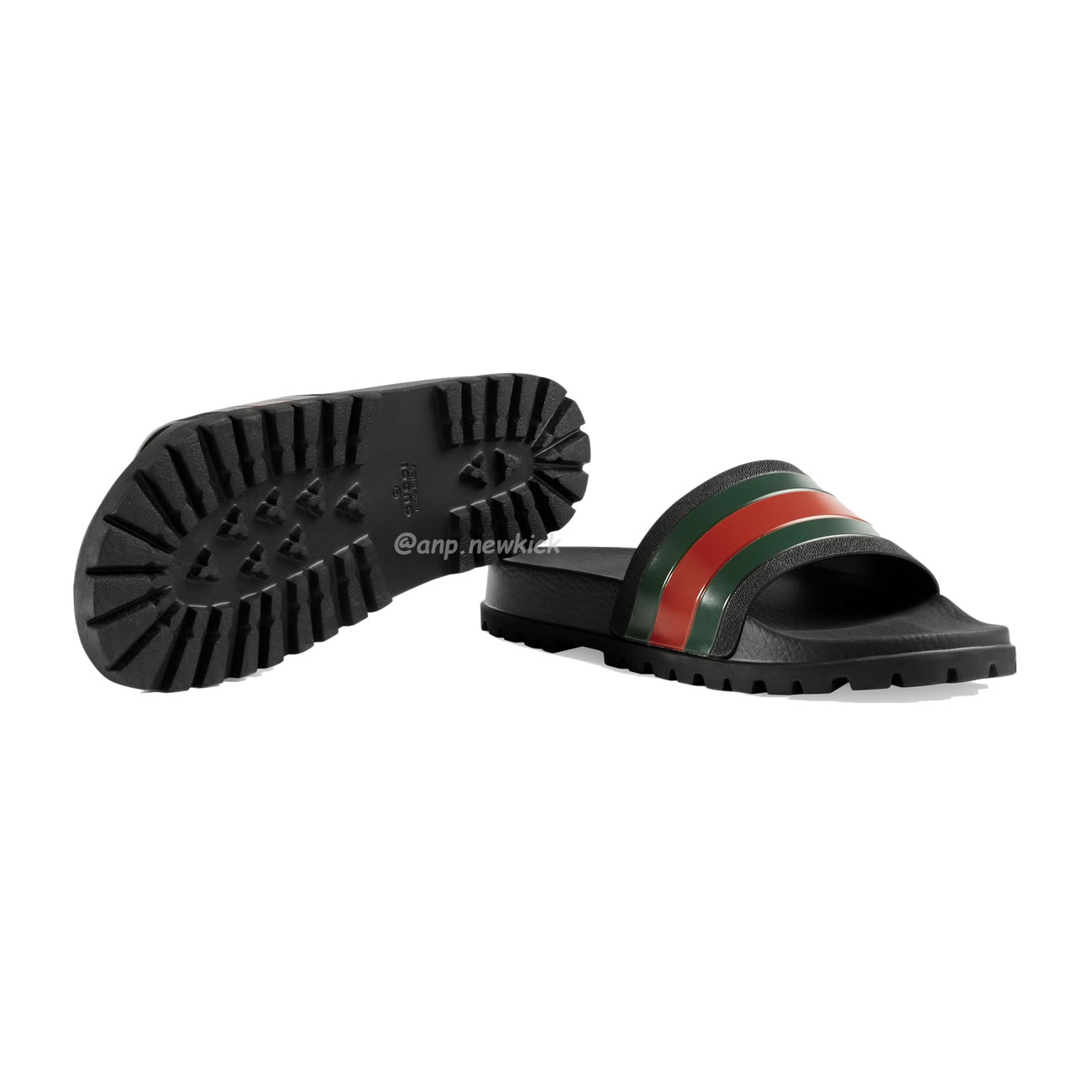 Gucci Mens Woven Leather Sandals 429469 Gib10 1098 (7) - newkick.org